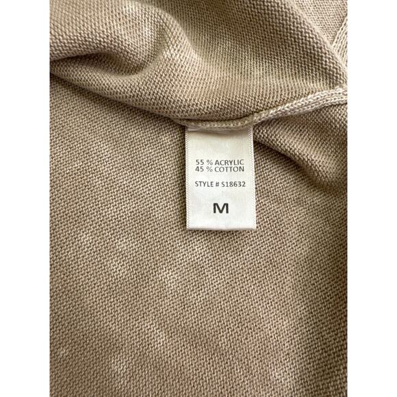 Mustard Seed Khaki Mock Neck Sweater – Size Medium - Picture 6 of 6